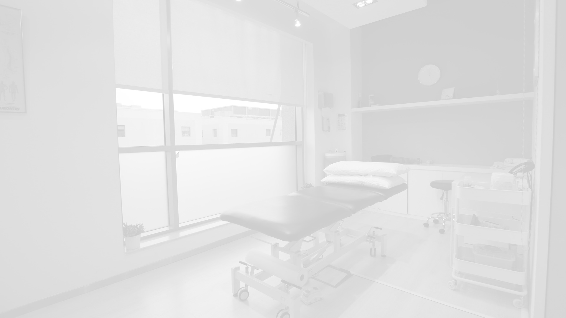 a photograph of the interior of a physiotherapy clinic gso health clinic.